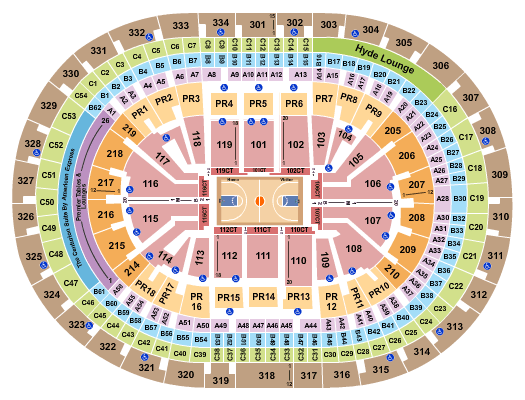 Crypto.com Arena Clippers Seating Chart