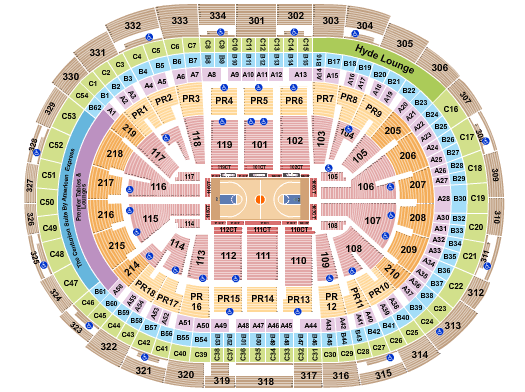 Crypto.com Arena Clippers Seating Chart